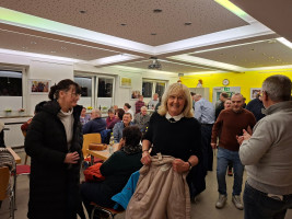 Zufriedene Gesichter