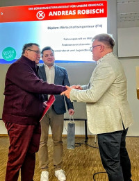 Ehrung für Gemeinderat Roland Braun